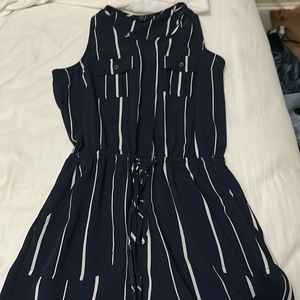 Striped romper